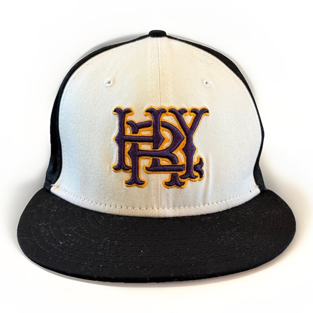 Hurley Major League Logo New Era 59Fifty Fitted Hat Size 7 1/4 Baseball Cap